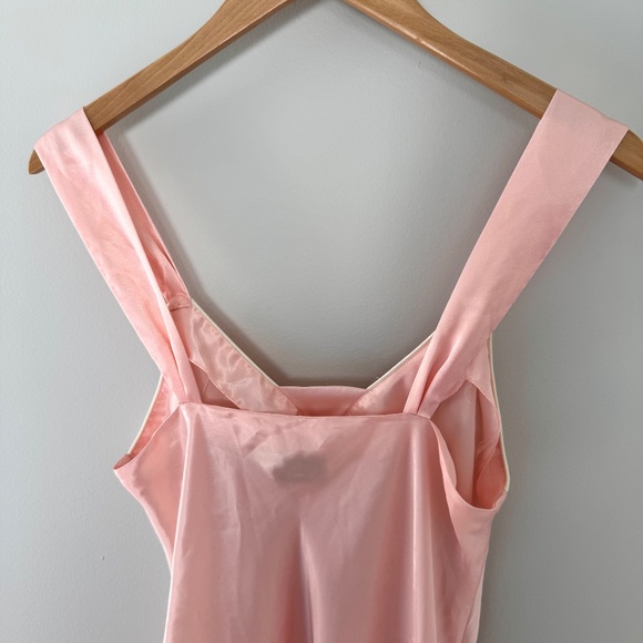 Victoria's Secret Baby Pink Satin Slip Dress - Picture 4 of 9